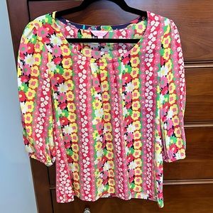 EUC Vintage Lilly Pulitzer Silk Top (S)